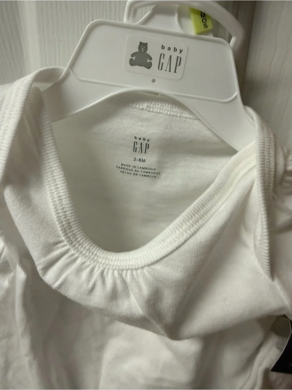 NWT Baby Gap Girl 3-6M 3 Piece Teddy Bear Bodysuit Pants Socks Set